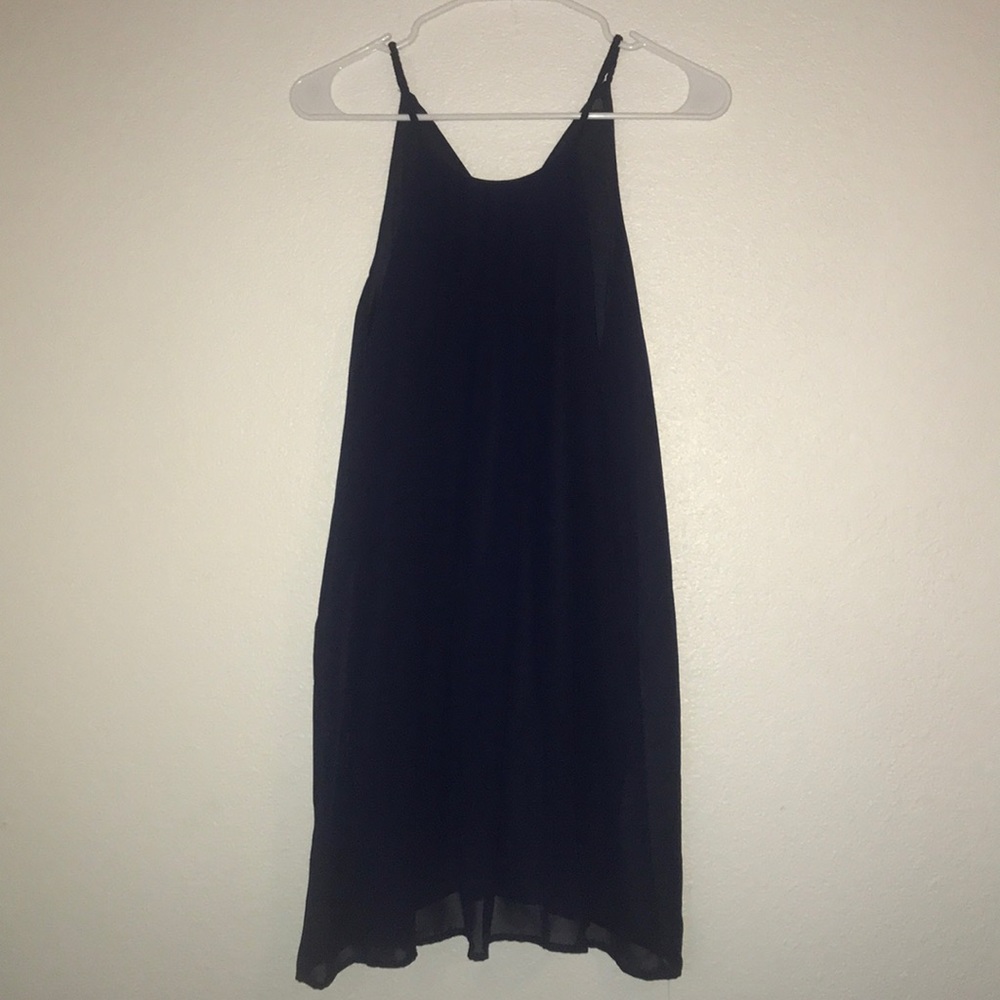Navy blue dress